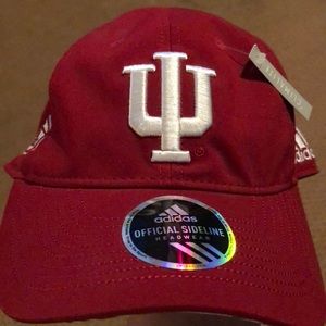 An Indiana Hoosiers official sideline hat